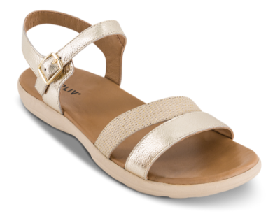 Norrliv Damesandal Guld 4225102601