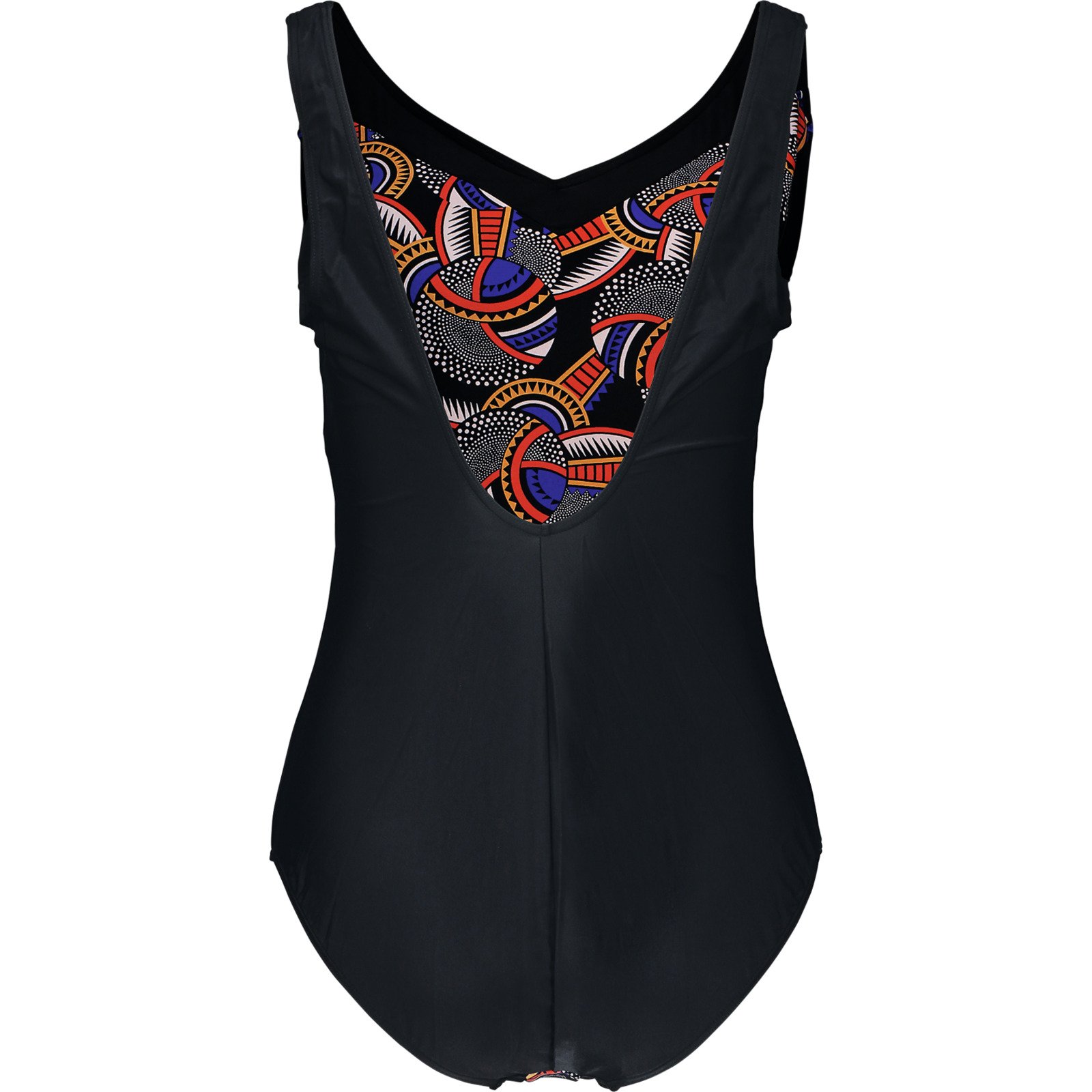 Damen-Badeanzug Corsage Cup D 44D, rot