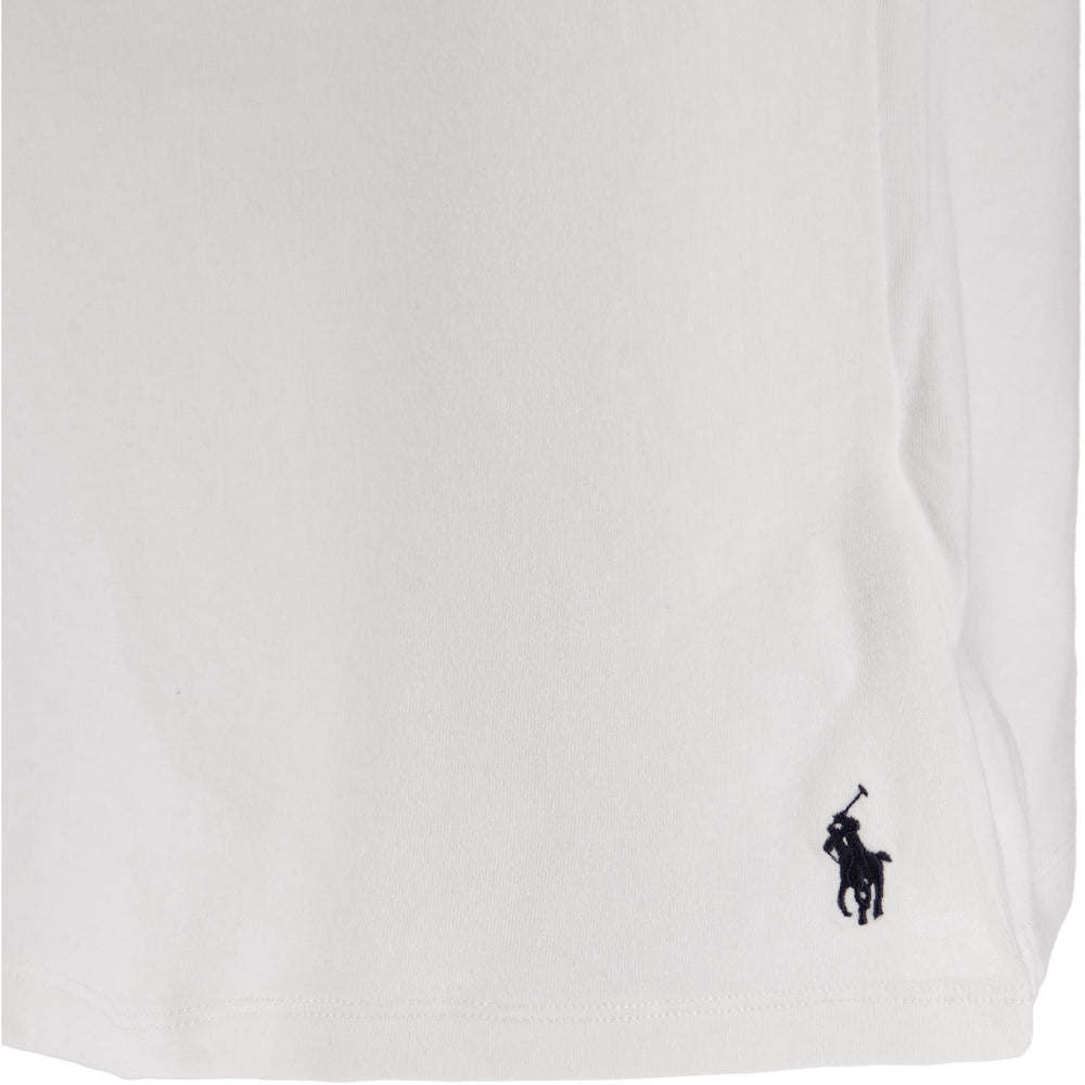 Køb Polo Ralph Lauren White/Polo Black 2-Pak Bomuld Crew Tee