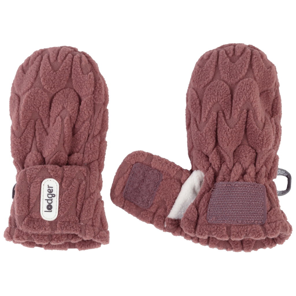 LodgerLodger   Fleece Handschuhe Empire rosewood 1-2 Jahre