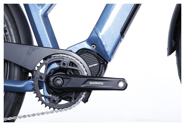 VTC Électrique O2 Feel Vern Urban Power 7.2 Shimano Alivio 9V 720 Wh 27.5'' Bleu Austral - Produit Reconditionné