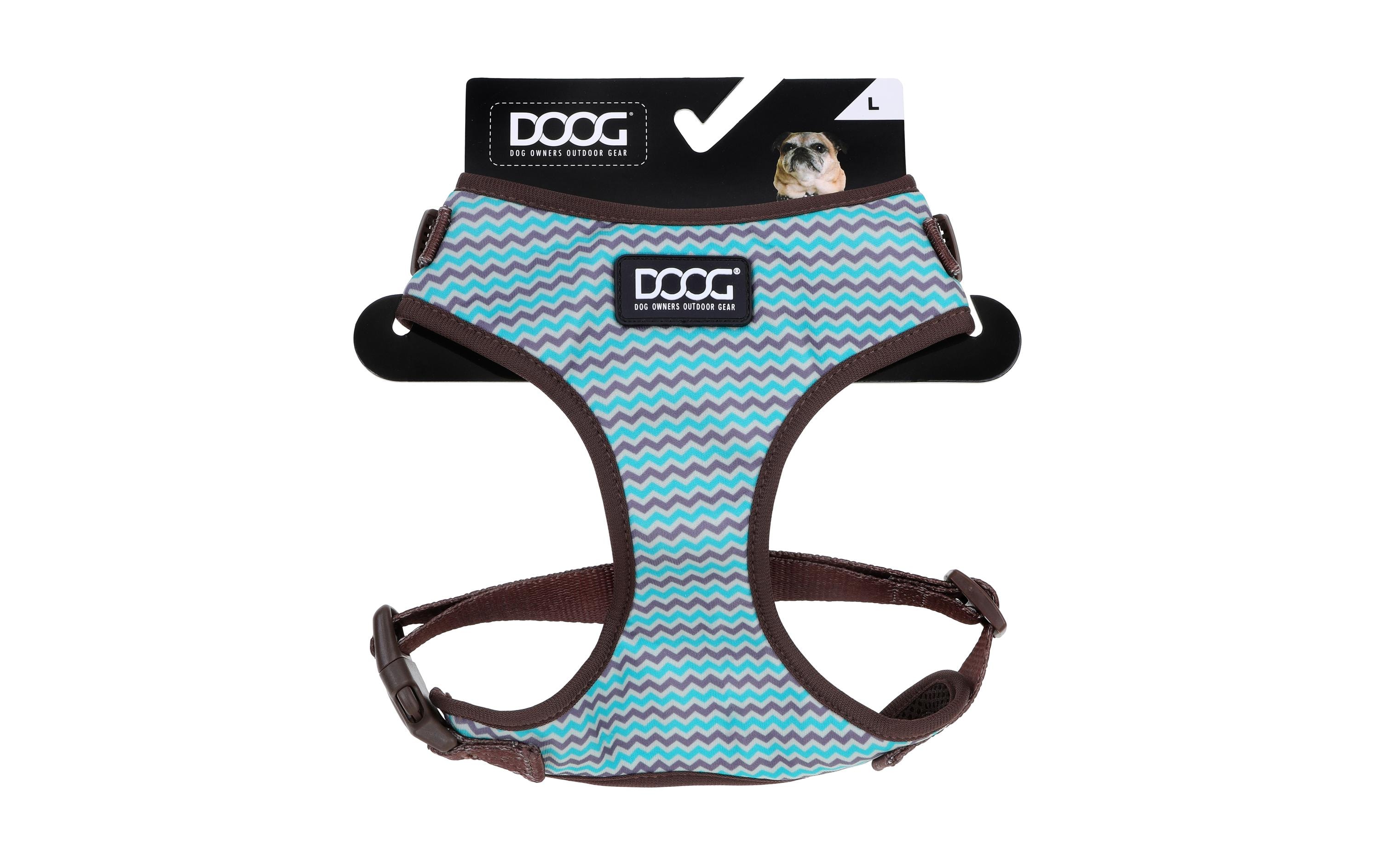 Geschirr Neoflex Benji XS Braun / BlauNeopren-Softgeschirr für kleine bis mittelgrosse Hunde