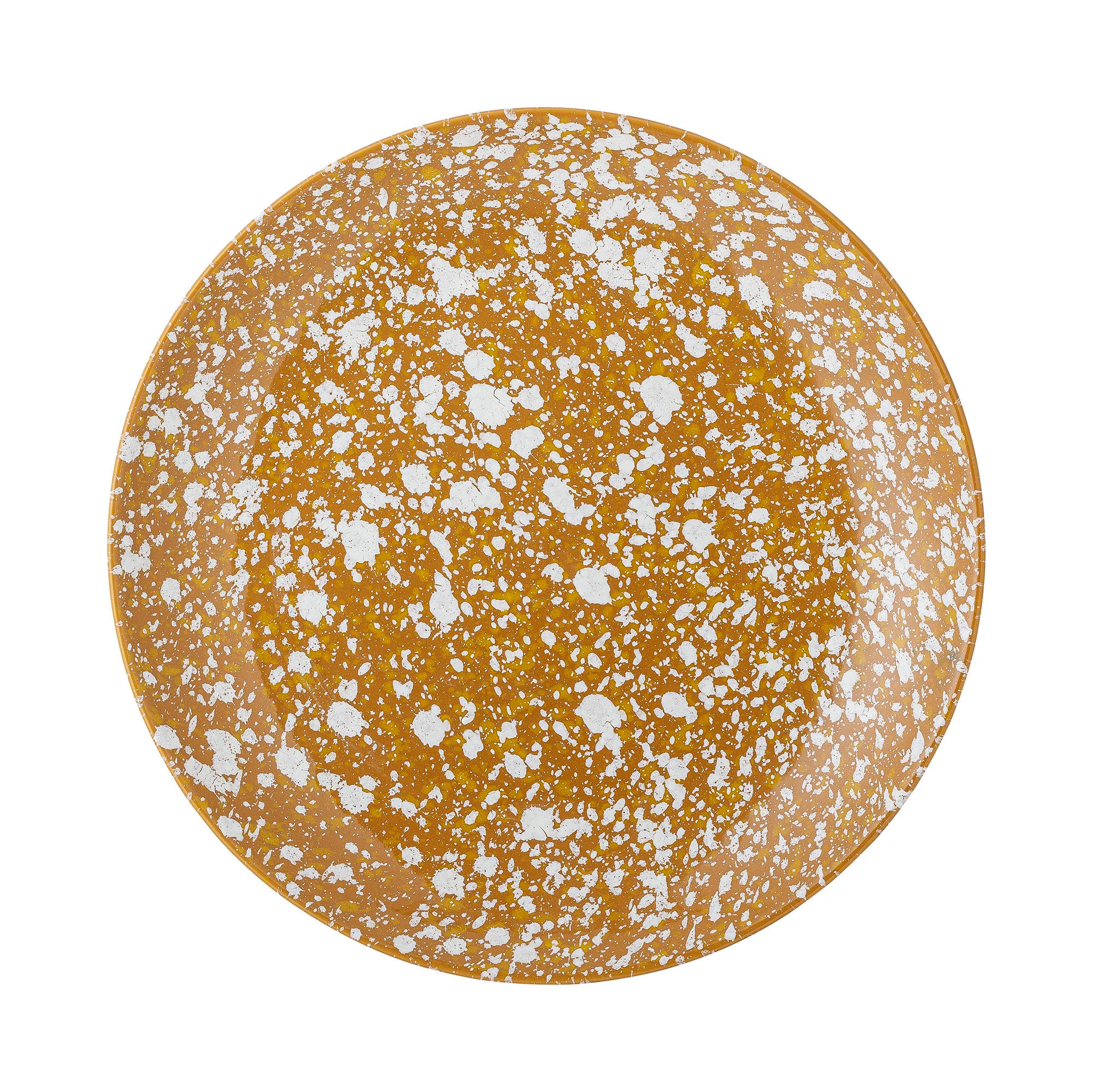 CARMEL - Assiette céramique | Marron