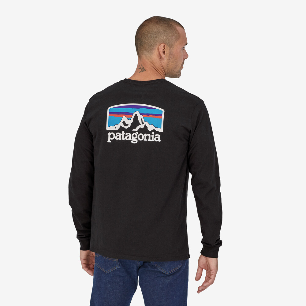 Fitz Roy Horizons Herren-Langarmshirt mit Verantwortungsbewusstsein