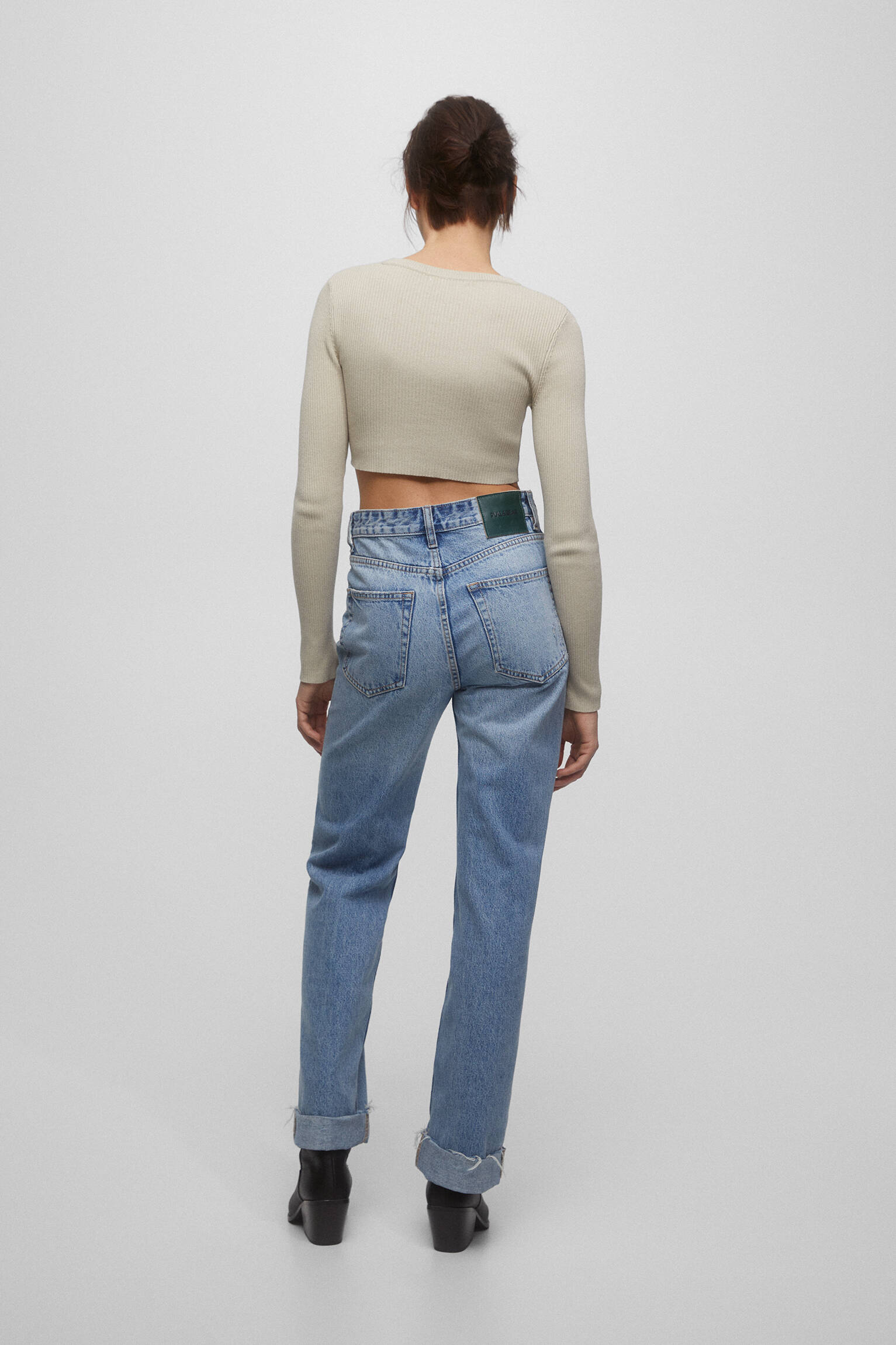 BLUSA CURTA - STONE