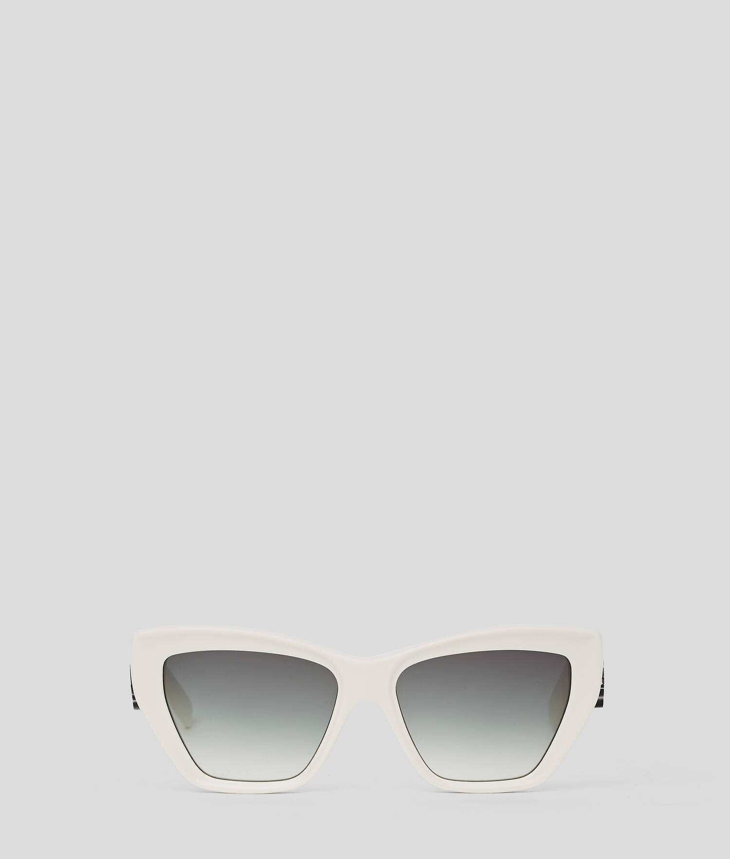 LUNETTES DE SOLEIL AVEC LOGO DÉCOUPÉ KARL SIGNATURE - Blanc