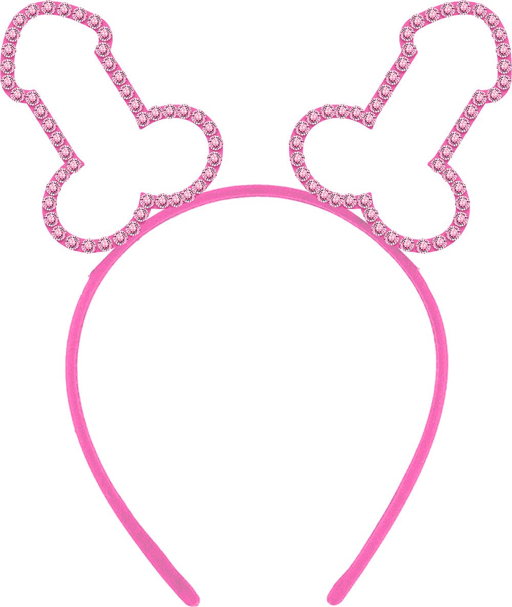 Penis Haarband Roze