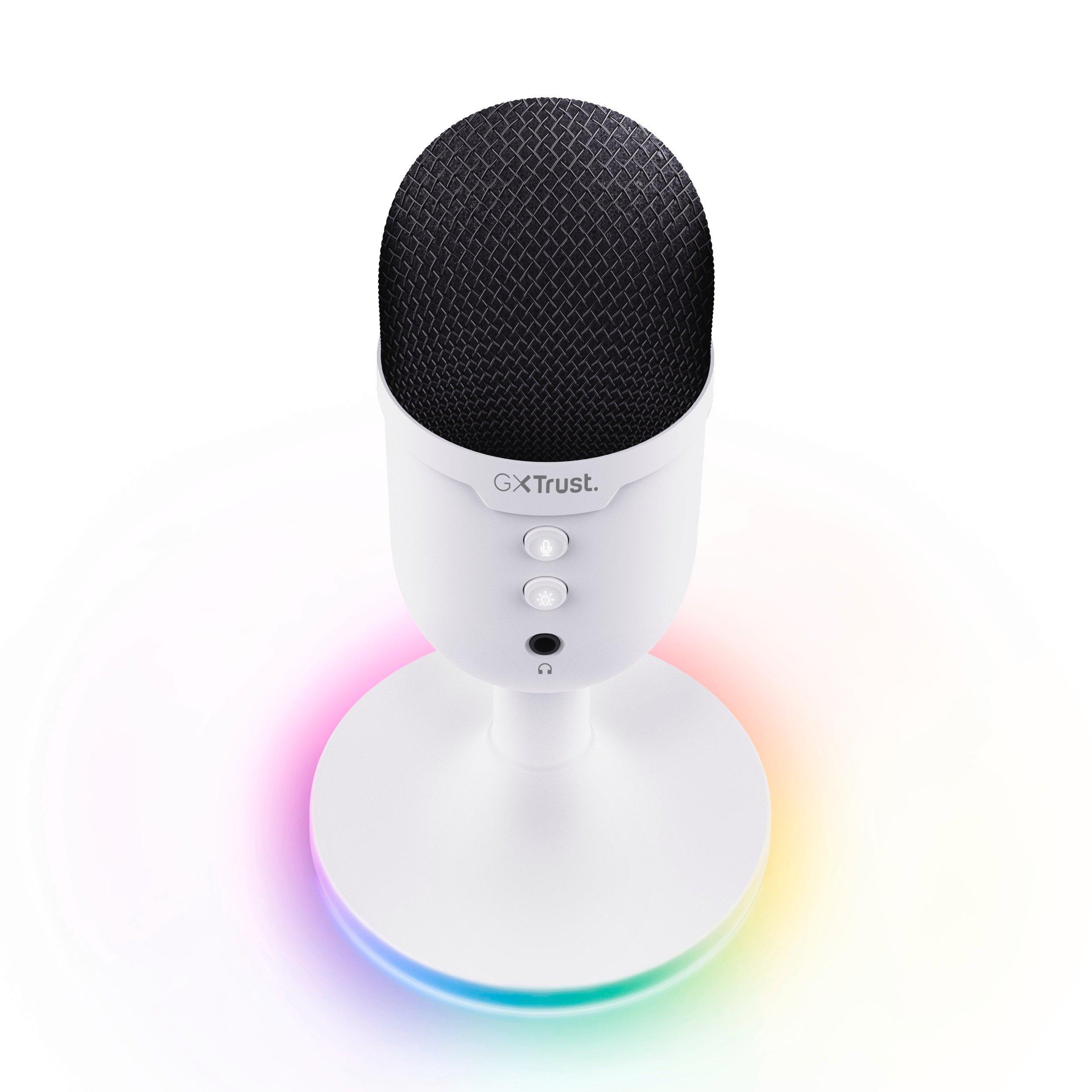 Trust GAME GXT 234 Yunix Microphone White