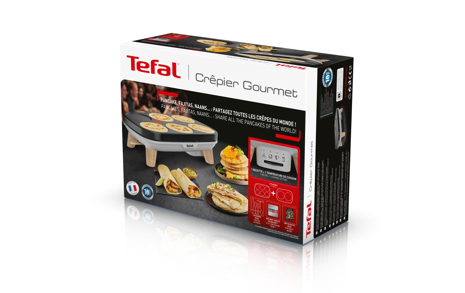 Crêpe Maker Crêpière Gourmet PY900DCrêpière mit umfangreichem Zubehör