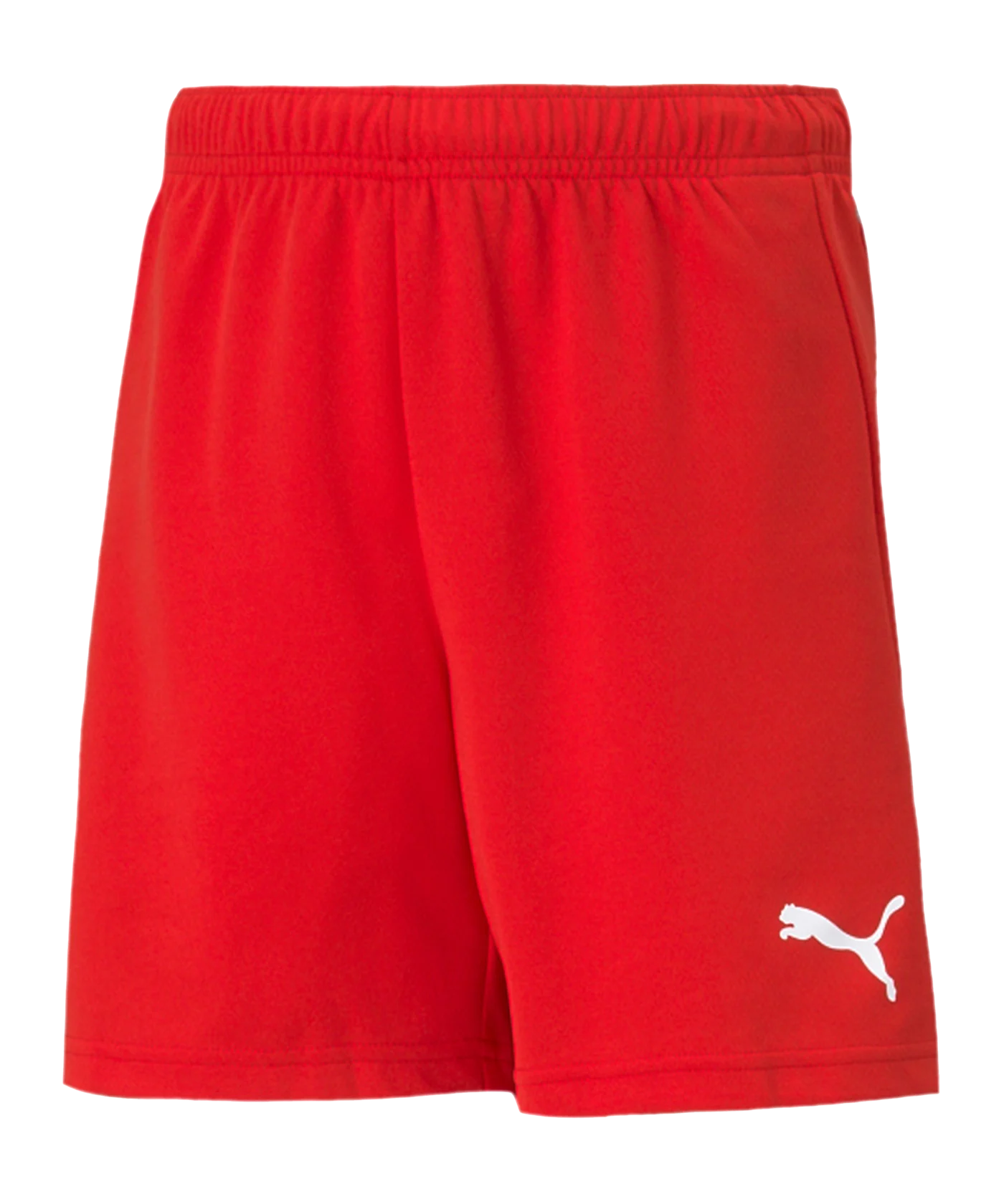 PUMA teamRISE Short Kids Rot Weiss F01