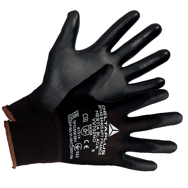 Gants de manutention Delta Plus Hestia taille 9, lot de 12 paires