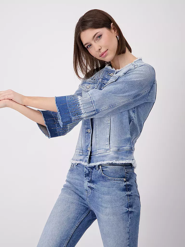 MONARI Jeansjacke blau