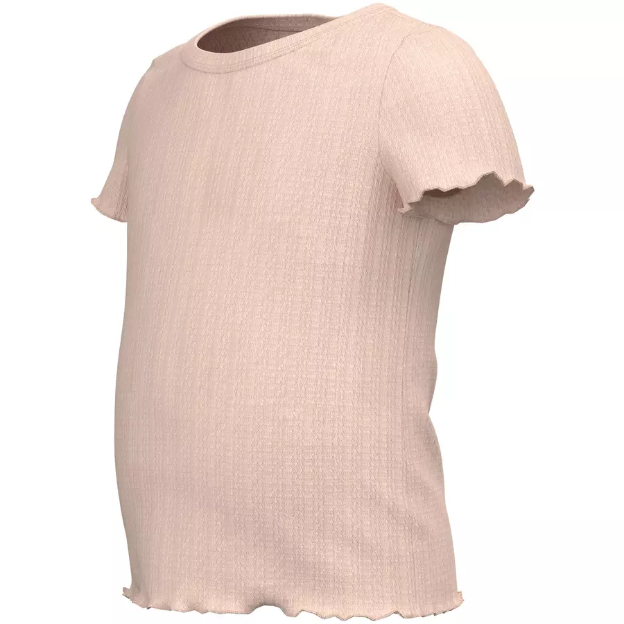 name it T-Shirt Nmfvibse Créme De Pêche