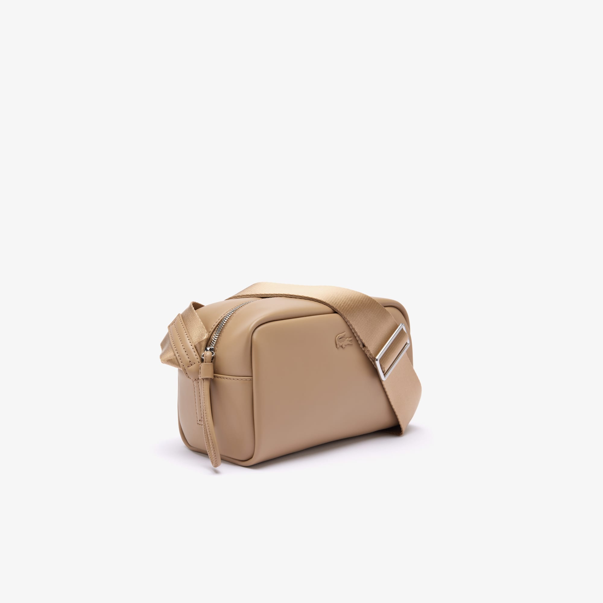 Sac bandoulière en cuir Sacoches & Pochettes - Beige - Lacoste - Unisex