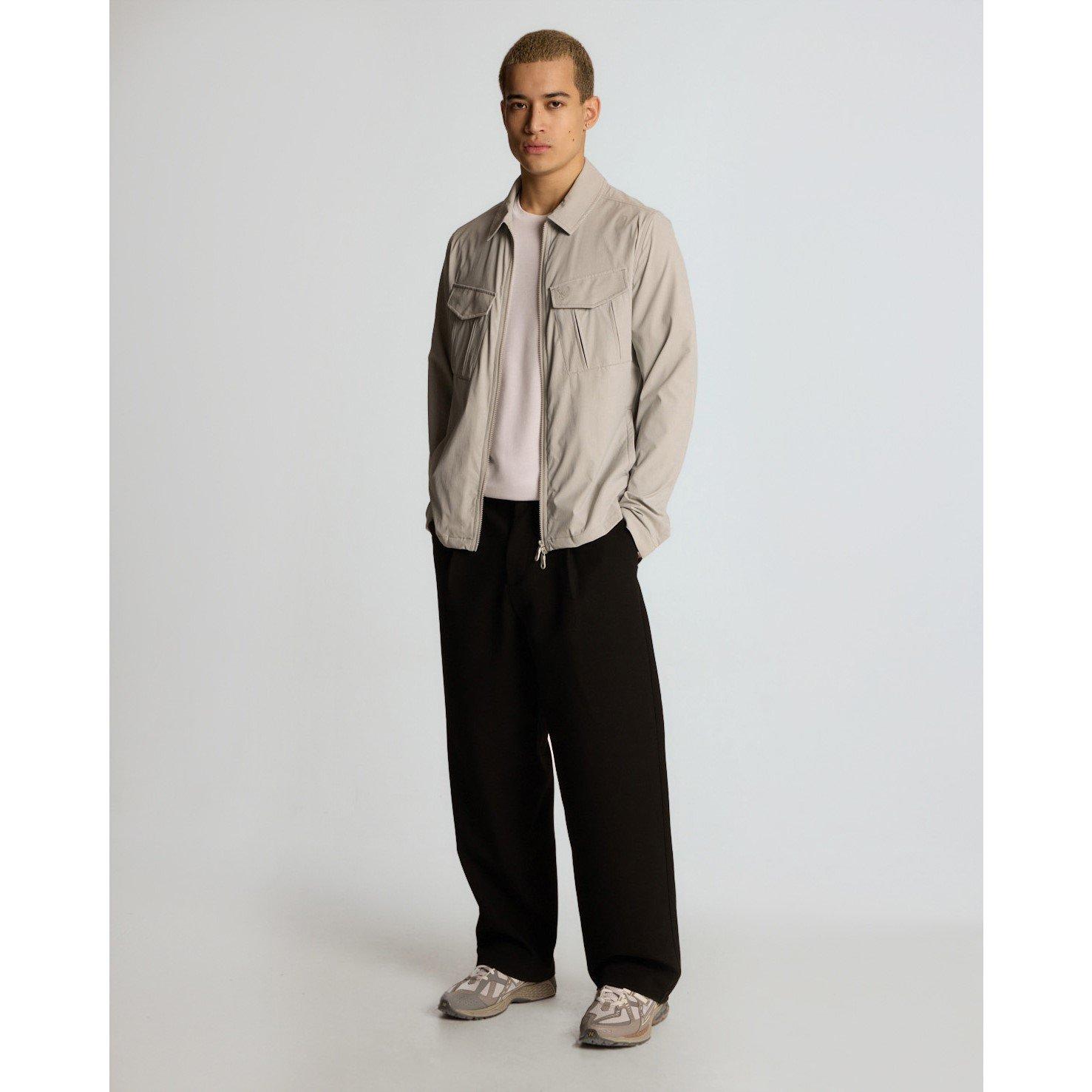 Lyle and Scott Pckt Overshirt Sn54