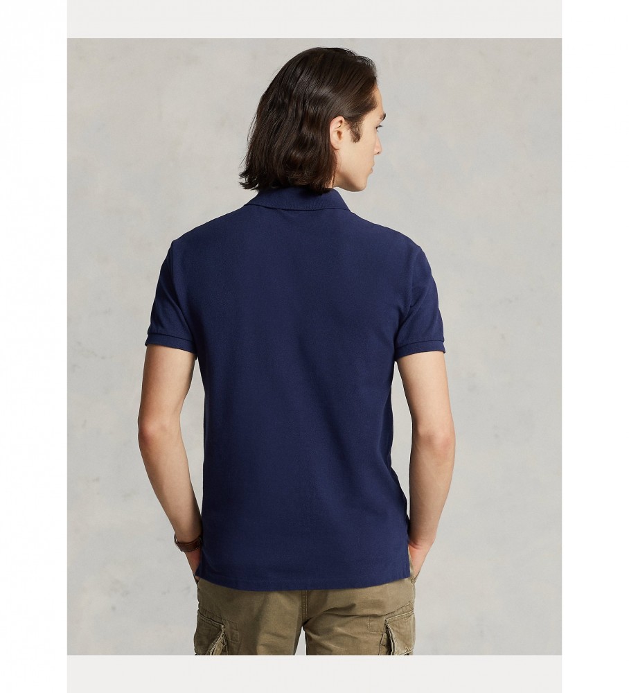 Polo Ralph Lauren Navy Slim Fit Piqué