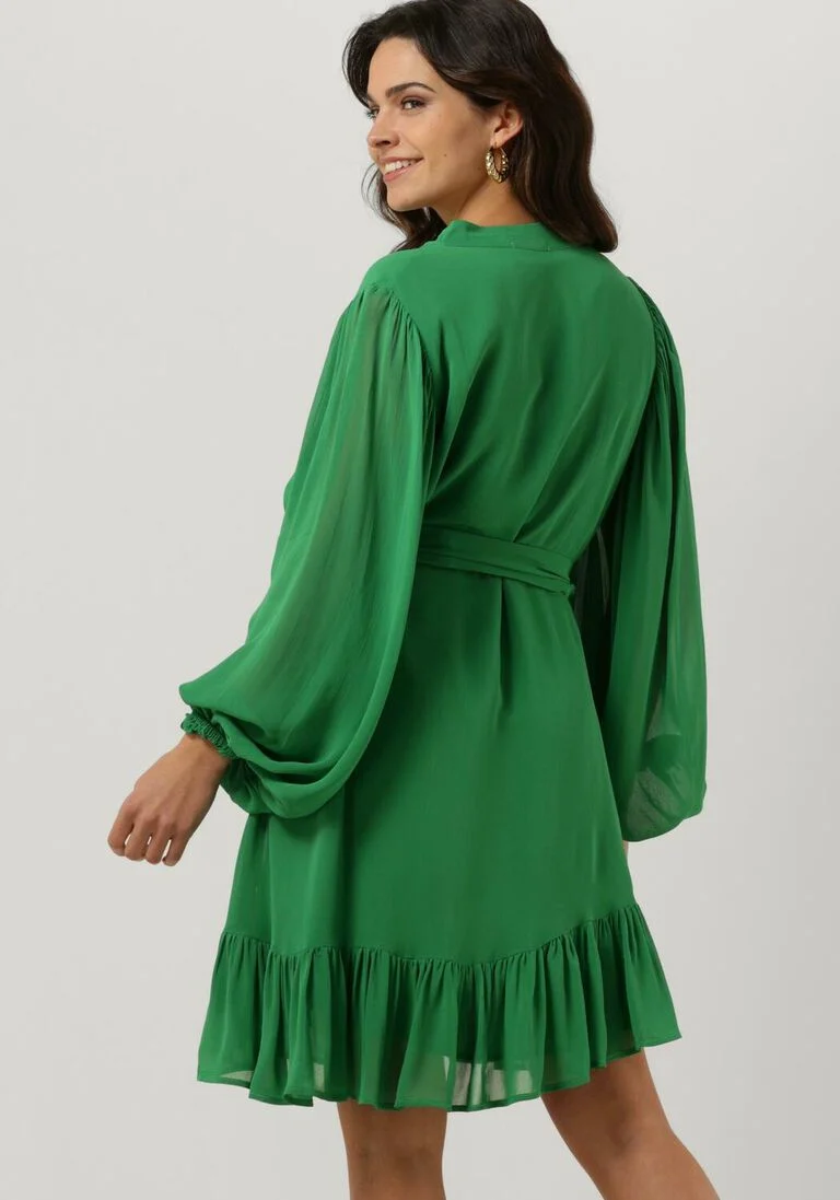 NOTRE-V groene notre-v mini jurk nv-blair mini dress