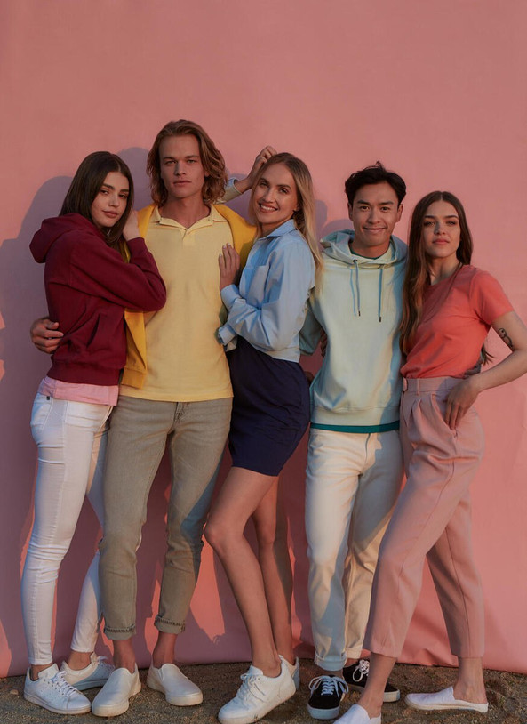 Malfini 232 - Polo Élégant à Rayures Contrastées