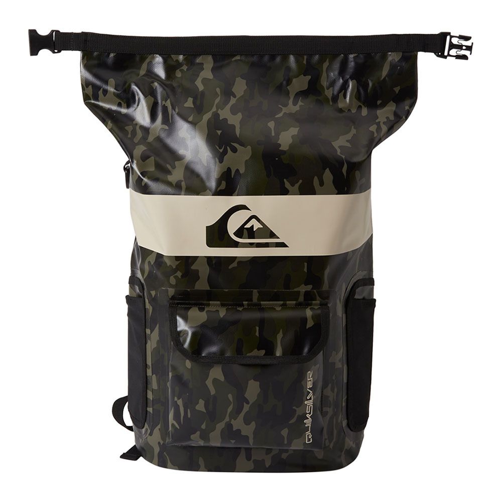 Quiksilver SEA TASH 20L - Sac À dos Homme black camoflage