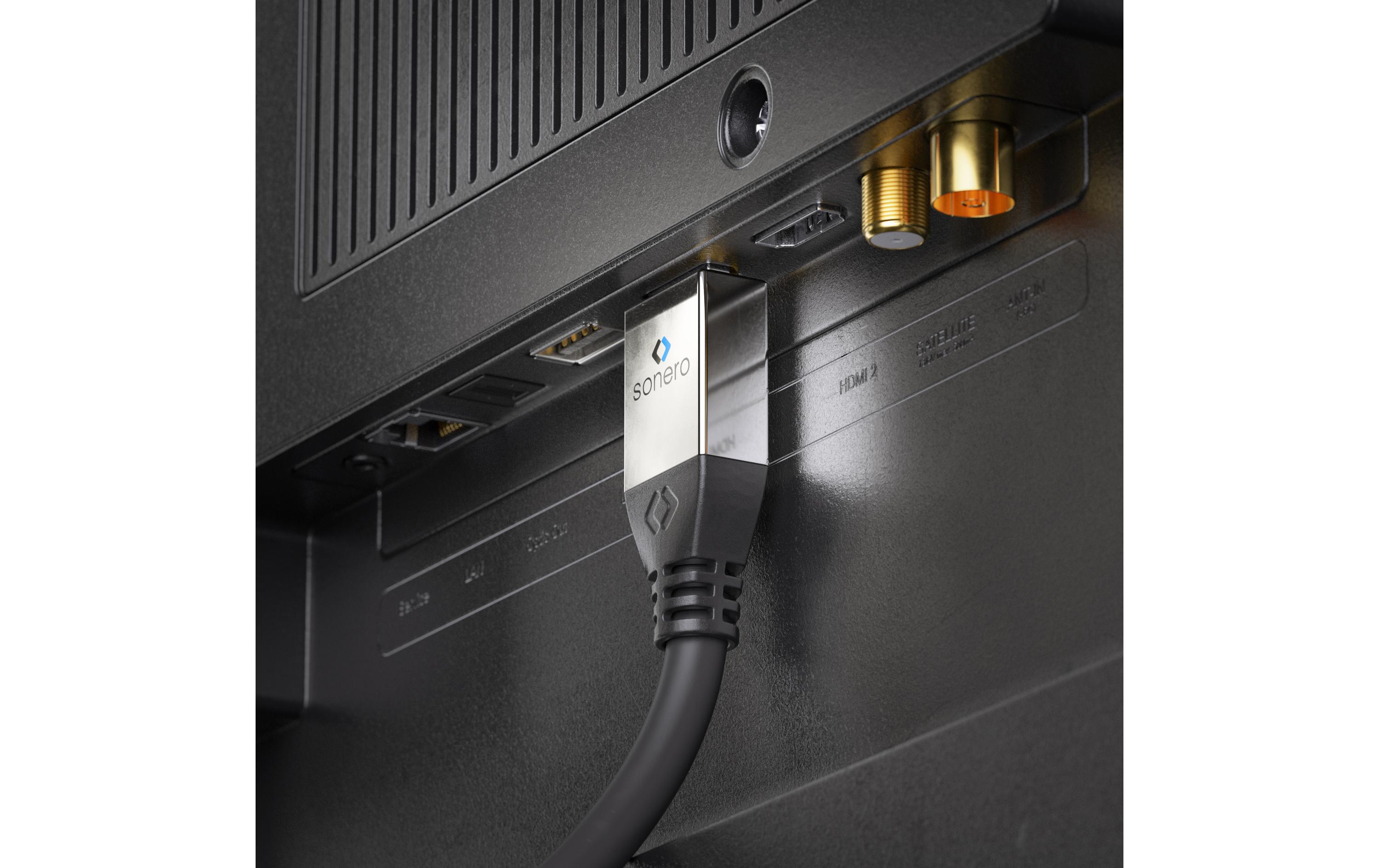 Kabel Micro-HDMI (HDMI-D) - HDMI, 3 m4K High Speed HDMI Kabel mit Ethernet