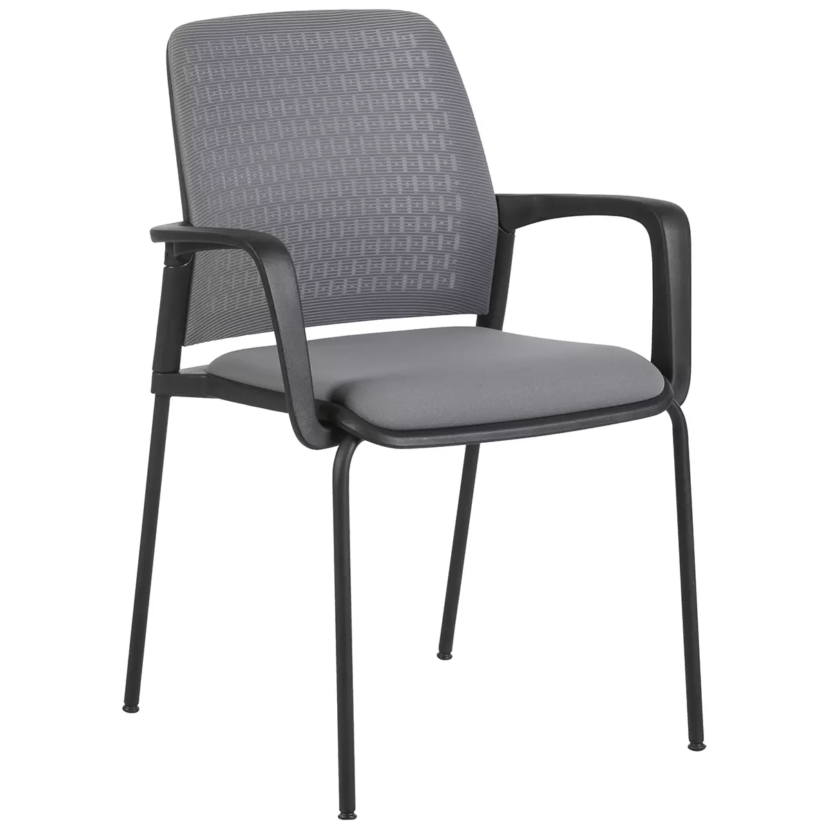 Stuhl Pisa grau,schwarz