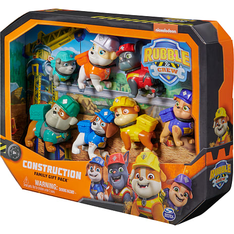 Paw Patrol Rubble & Crew figur gavesæt