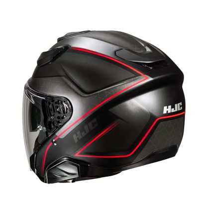 Casque Hjc F31 - LUDI - Noir / Rouge