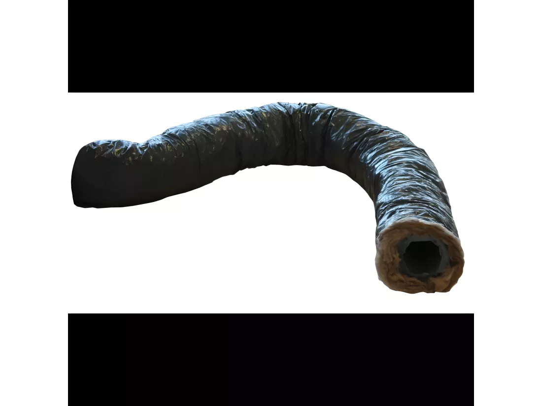 Unelvent  813922 Gaine souple isolEe ECOSOFT, isolation 25 mm, zEro phtalate, D 125 mm, long 6 m