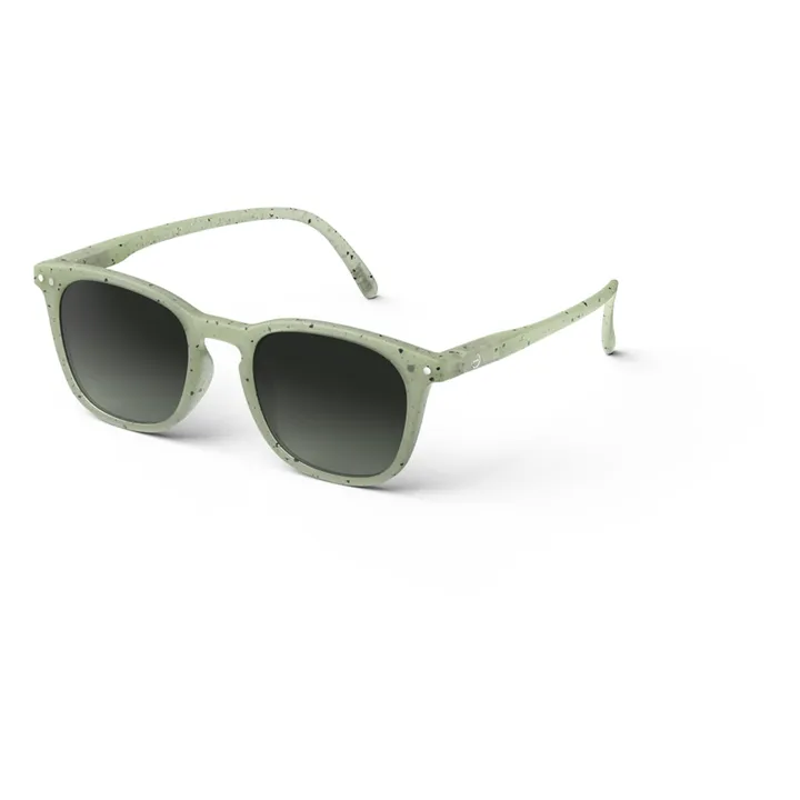 IZIPIZI Lunettes de Soleil #E Effet Moucheté Junior | Vert d'eau