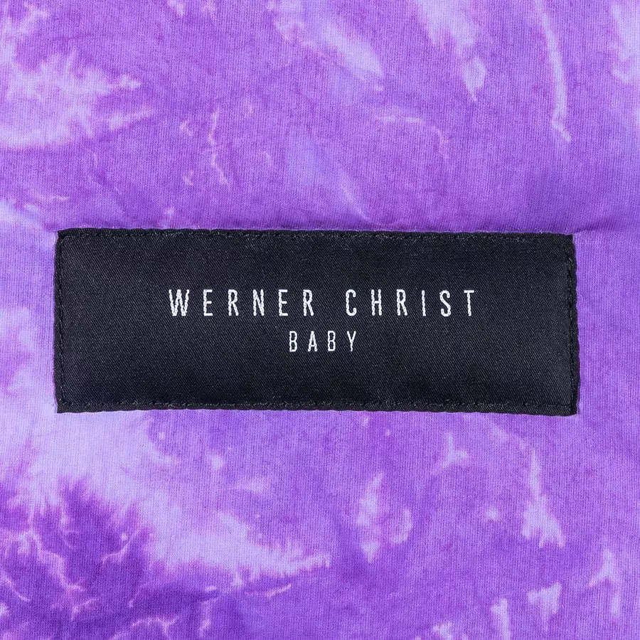 Werner Christ Baby Lammfellfußsack OSLO ICONIC LINE Batik-Violet