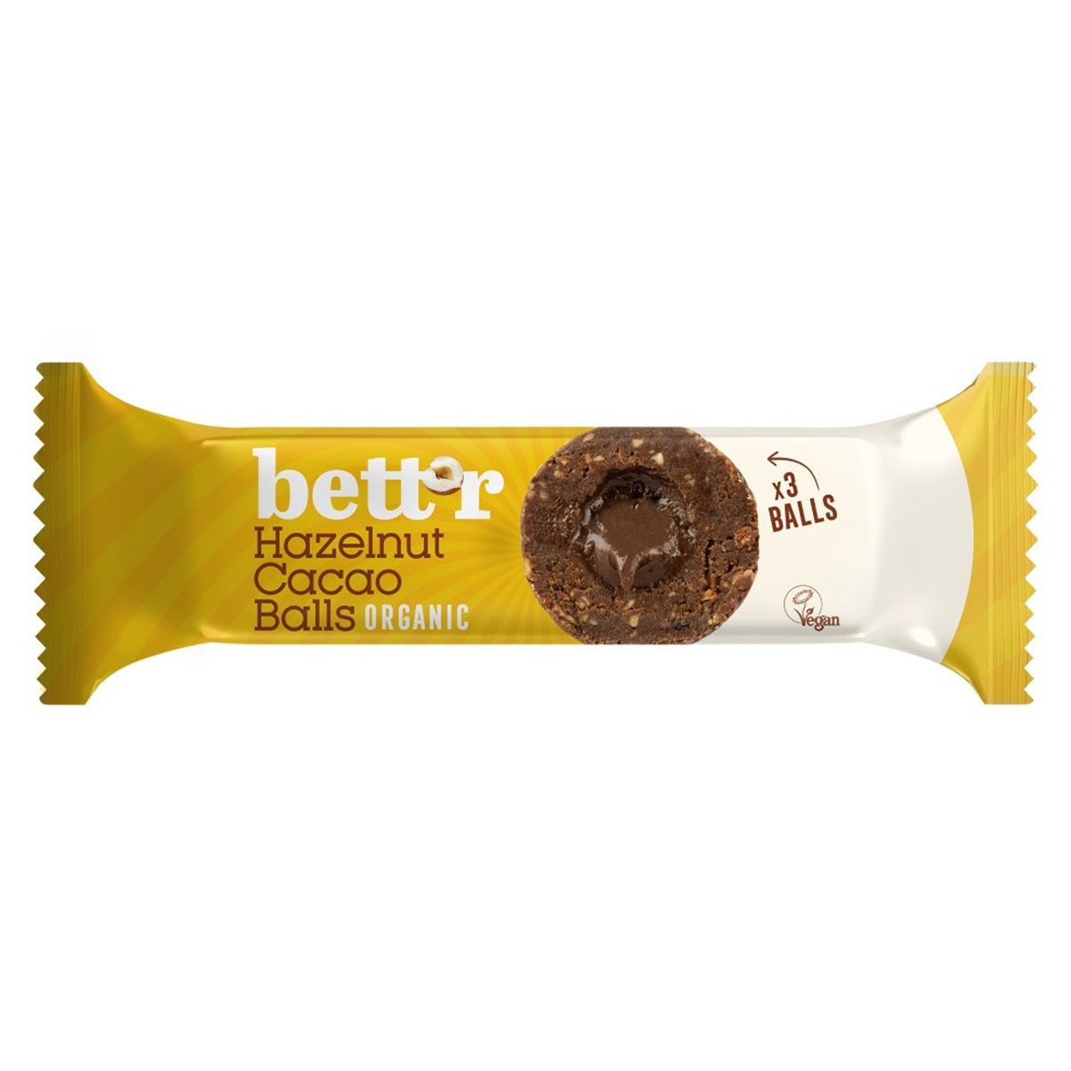 Bett´r Hazelnut Cacao Balls Ø - 45 g
