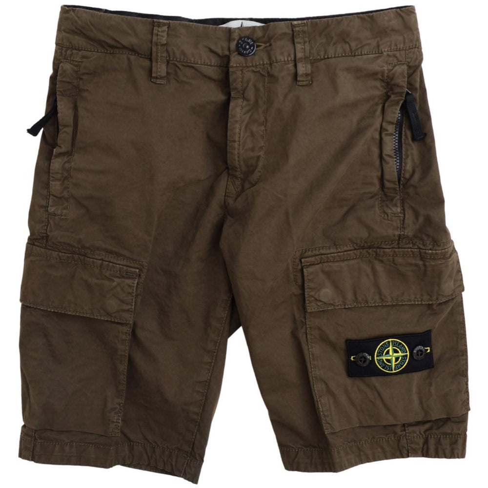 Køb Stone Island Military Green Shorts