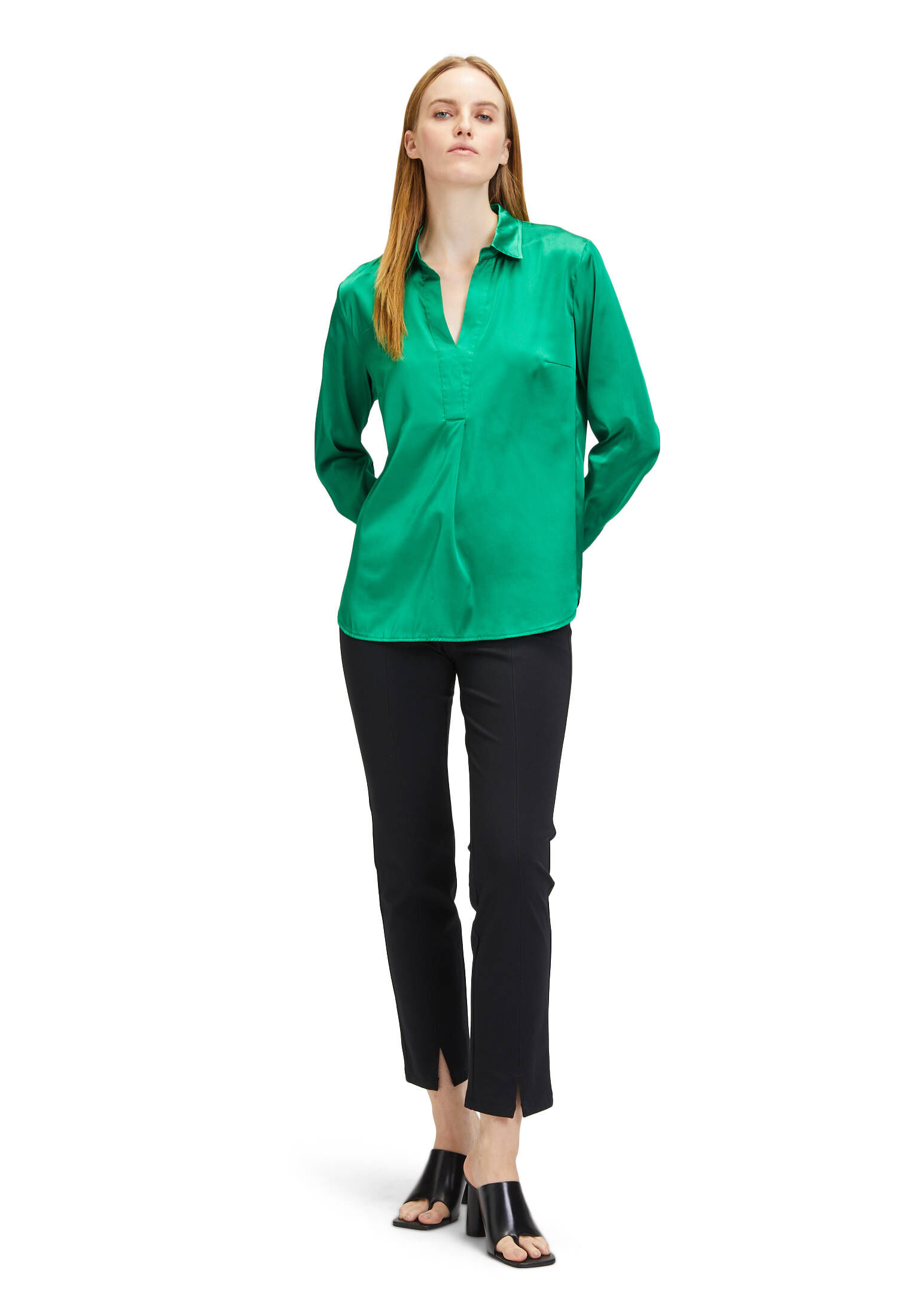 Betty Barclay| Damen Stretch-Hose mit Reißverschlusstaschen