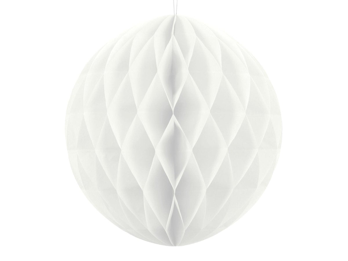 Honeycomb Bal Wit 30cm