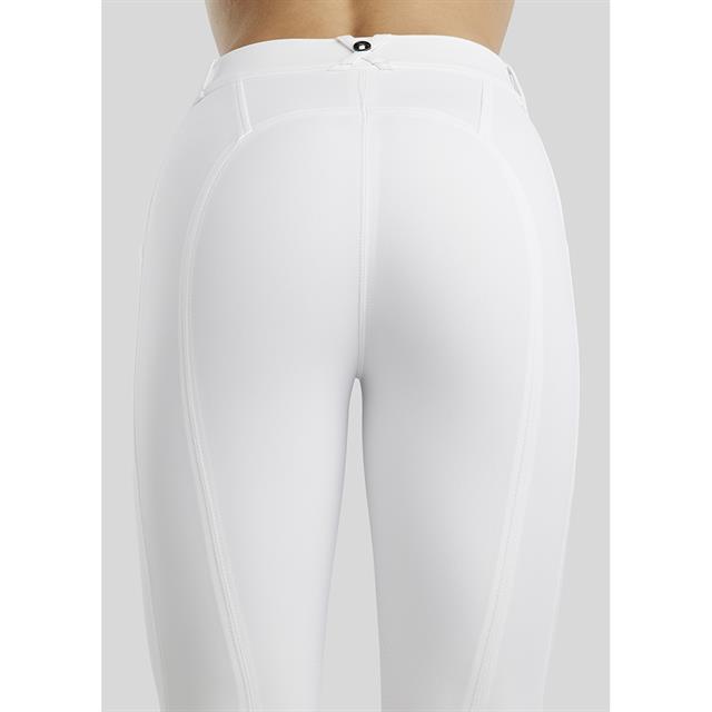 Paardrijbroek Montar MOZida Refined Gun Metal Knie Grip Wit