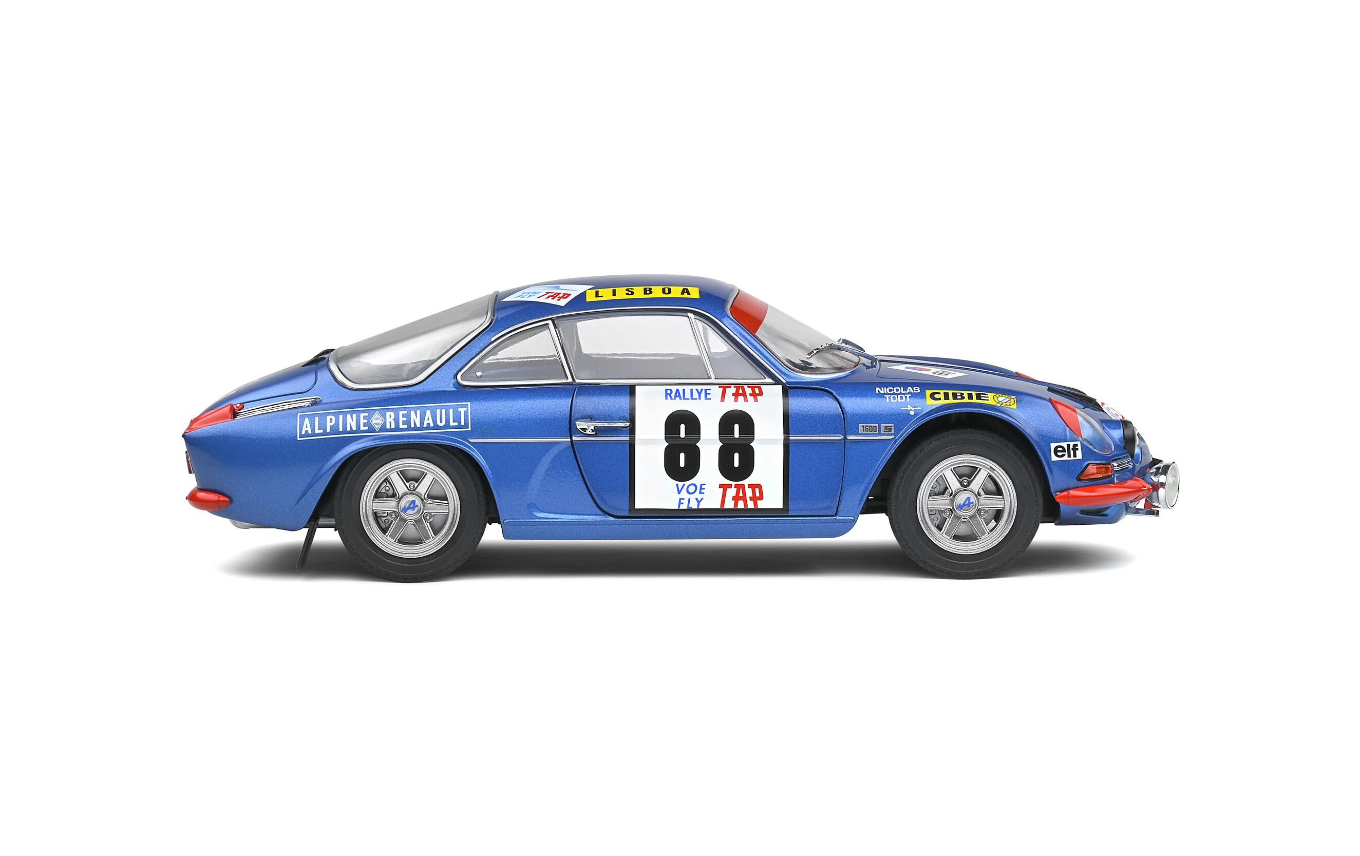 Rally Alpine A110 1600S #88 1:181969 Alpine A110 1600S Rallye du Portugal #88