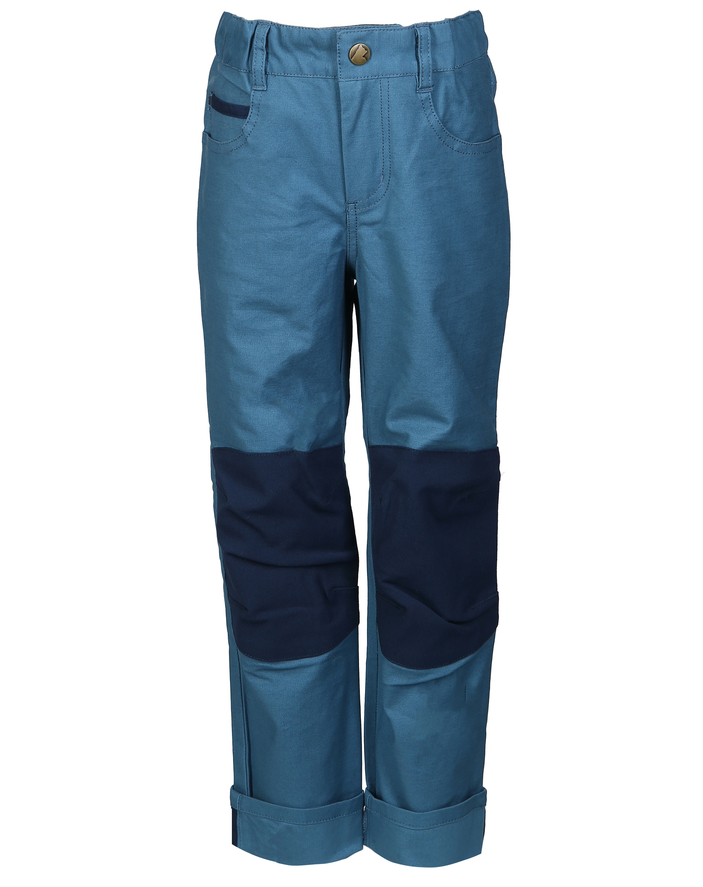 Outdoorhose KUUSI CANVAS mit Knieverstärkung in real teal