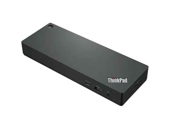 Lenovo® | ThinkPad Thunderbolt 4 WorkStation Dock - Portreplikator - Thunderbolt 4 - HDMI, 2 x DP, 2 x Thunderbolt - GigE - 300 Watt - Sort