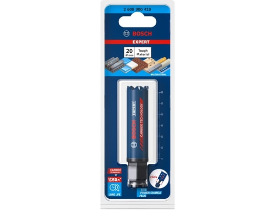 BOSCH - Accessoire outil de précision Scie trépan expert carbure multimatériaux 114 mm 2608900442