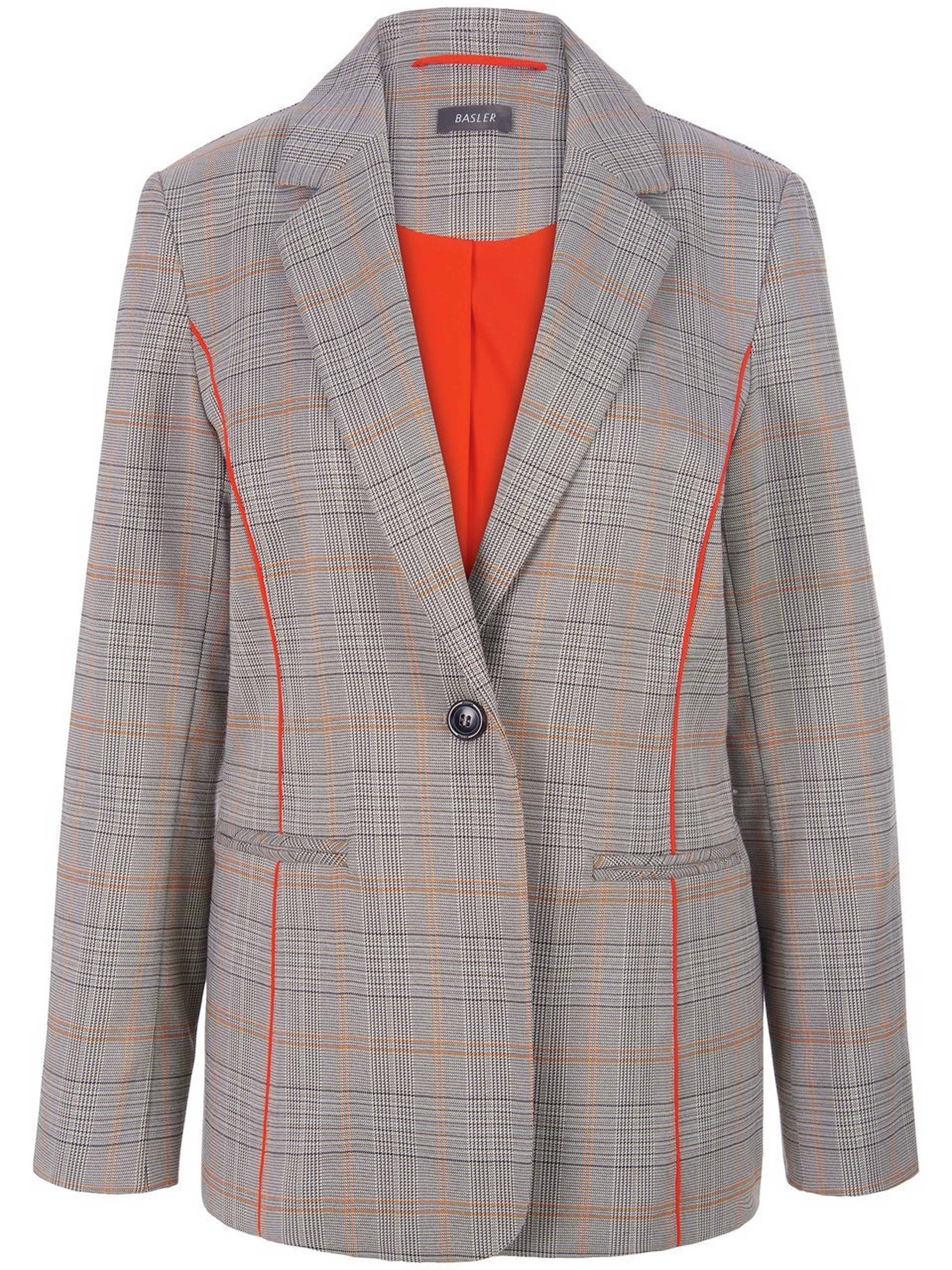 Langer Karo-Blazer