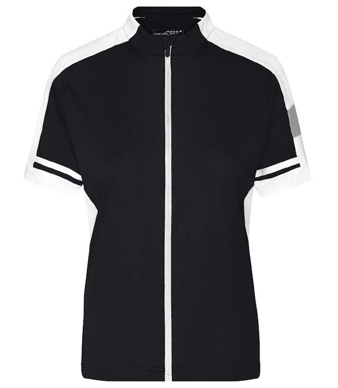 maillot cycliste zippé FEMME JN453 - noir
