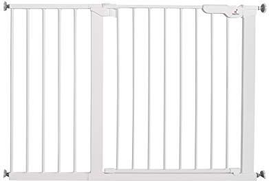 BabyDan Premier Safety Gate Extra Wide White 119.3-125.6 cm