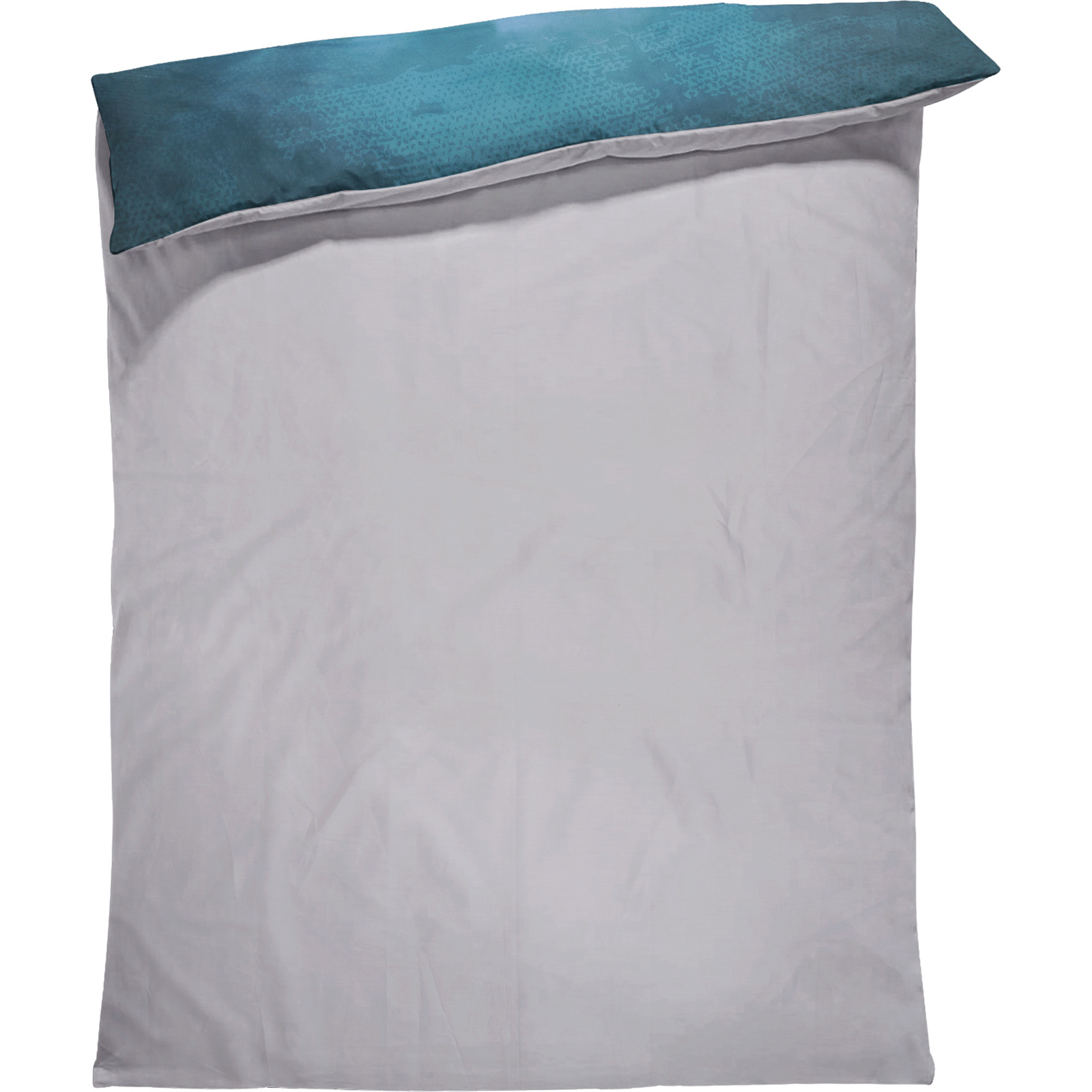 Bettwäsche Satin Winter Wonderland blau