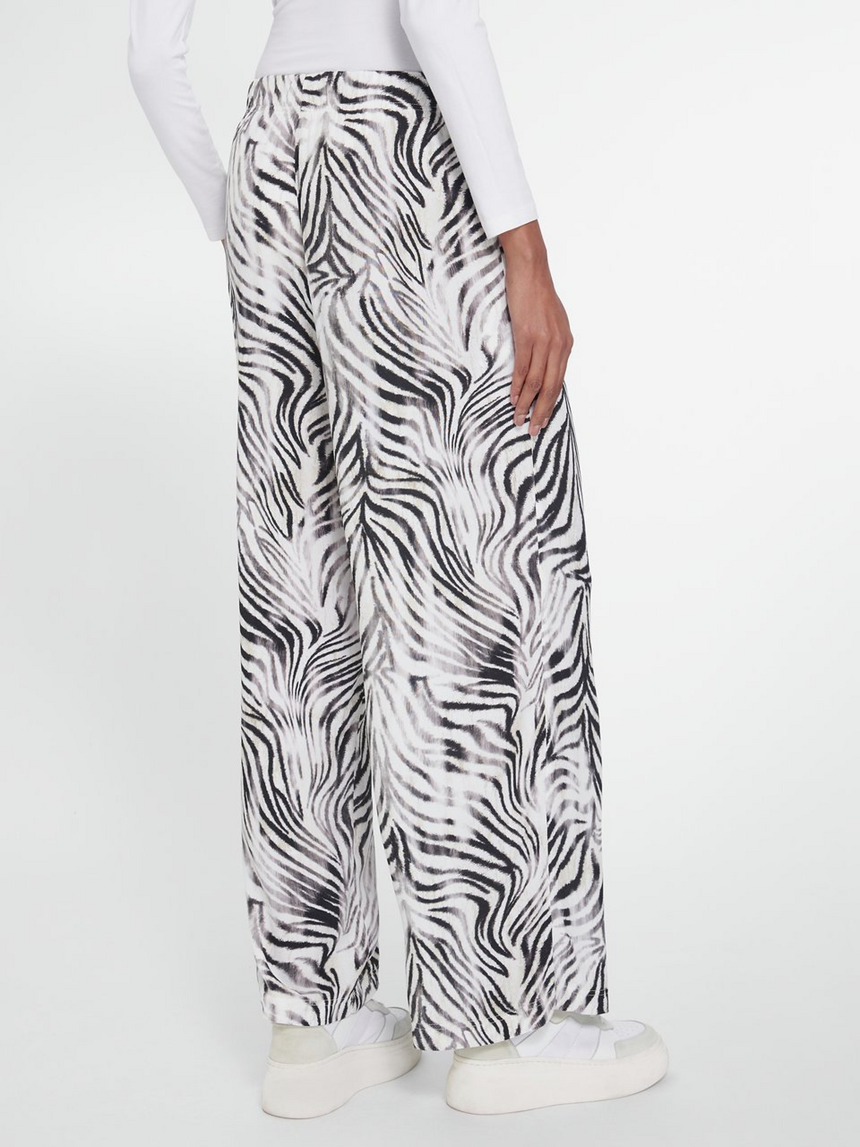 Hose mit Animal-Print