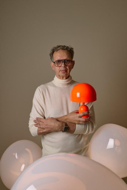 Tom Dixon Bell tafellamp LED oplaadbaar Fluro
