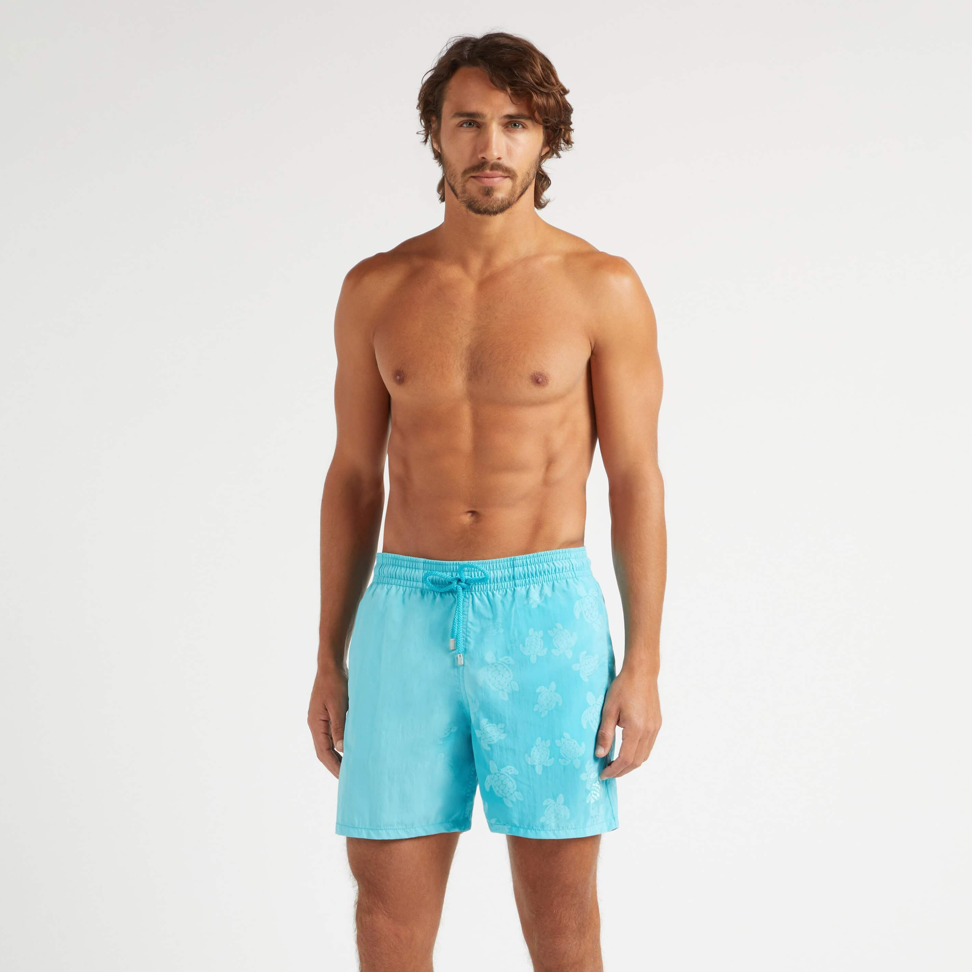 Maillot de Bain Homme Rondes des Tortues Aquaréactif