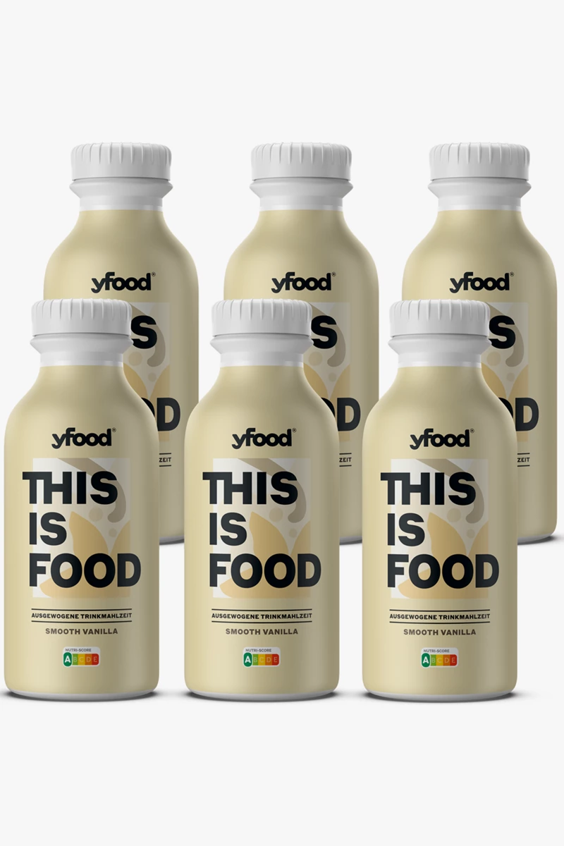 yfood Classic 6 x 500 ml Smooth Vanilla Trinkmahlzeit