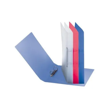 Pagna Ringbuch Lucy Colours,2-Ring-Mechanik, A4, 255x320mm,Ø25 mm,Transluzent blau