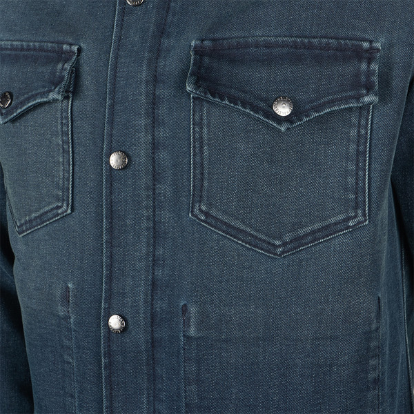 Helstons - Chemise Vince Dirty Bleu