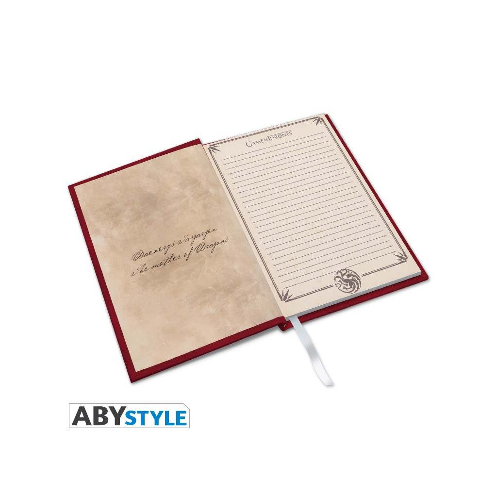 Game of Thrones - Cahier A5 Premium Targaryen